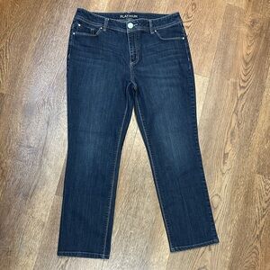 Chico’s Platinum Size 1.5 Short Jeans EUC 26” inseam